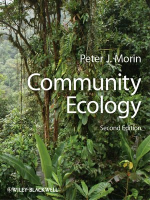 cover image of Community Ecology